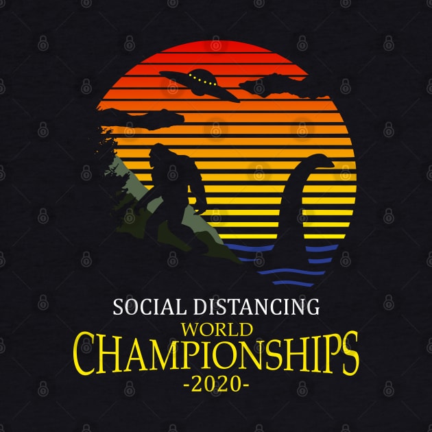Social Distancing World Championships 2020 by Nerd_art